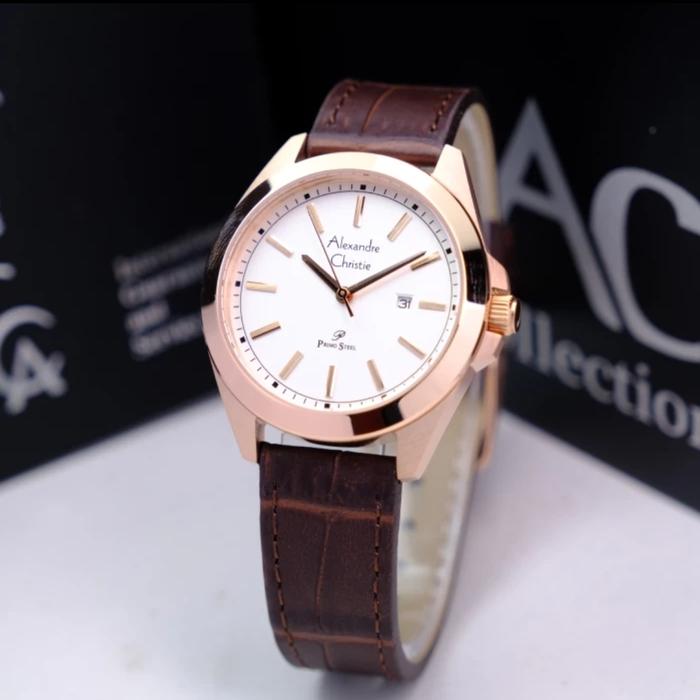 Gambar ORIGINAL GARANSI RESMI 1 TAHUN JAM TANGAN WANITA ALEXANDRE CHRISTIE ANALOG CEWEK KULIT STRAP ALEXANDER ALESANDER CRISTIE CHRISTY CRISTY PEREMPUAN AC1015 AC 1015 - no : 1 dari Alexander Cristie undefined 4 Tokopedia