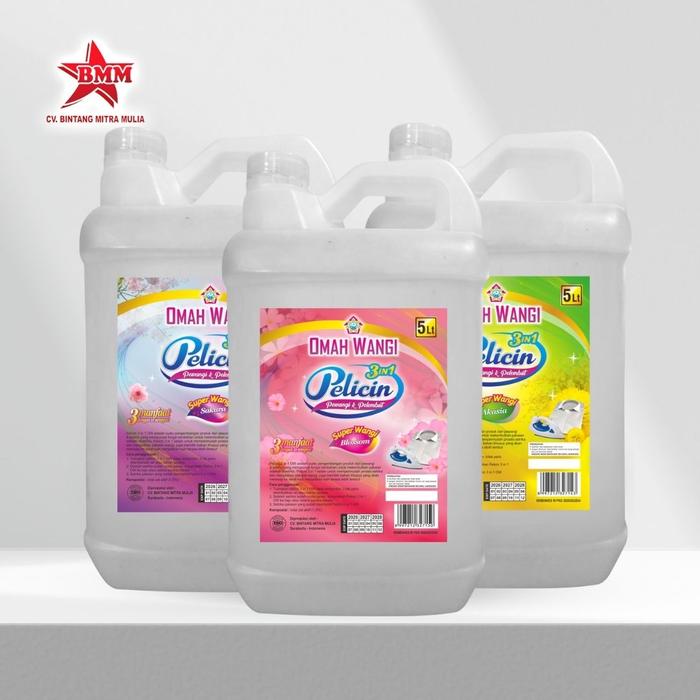 Gambar pewangi pakaian laundry 5 liter Omah Wangi - AKASIA dari OMAH WANGI undefined Tokopedia