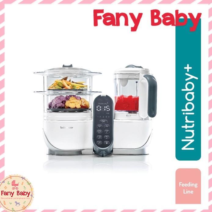 Gambar [BARU] BABYMOOV NUTRIBABY PLUS / BLENDER MAKAN BAYI - WHITE dari Bhaskara Tama Indonesia Market undefined Tokopedia