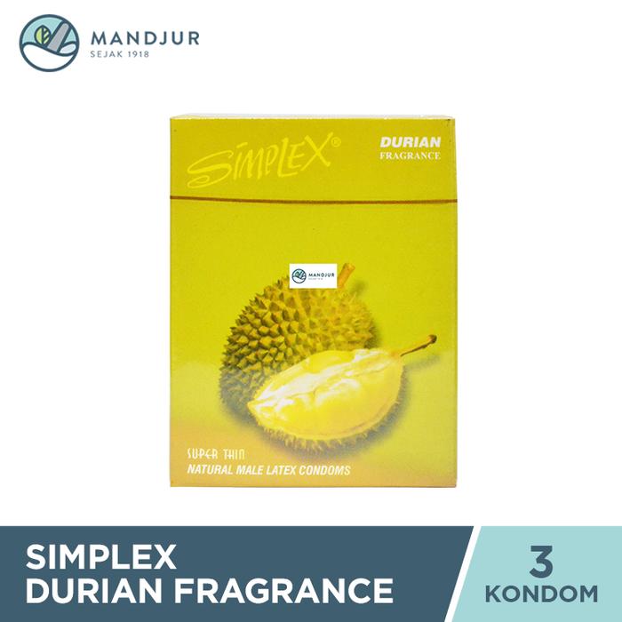 Gambar Kondom Simplex Durian Fragrance - Isi 3 dari Apotekmandjurofficial undefined Tokopedia