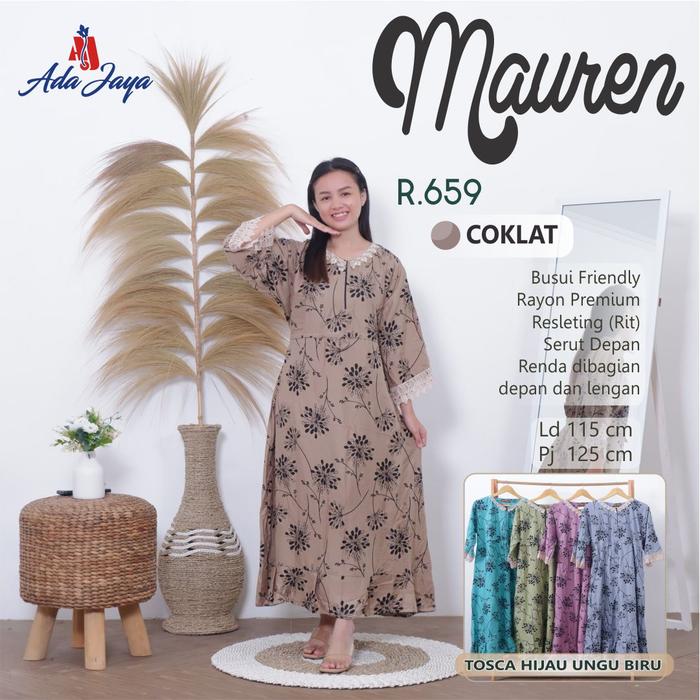 Gambar Daster Batik Ony Model Mauren D.222 - R.659 dari Batik AdaOny undefined Tokopedia