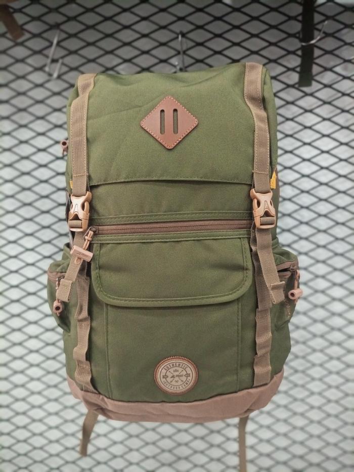 Gambar Ransel Dempo 02 25 Liter Daypack Arei Outdoorgear - Tas Ransel Arei Outdoorgear Daypack Autentik Kasual Pria wanita - OLIVE dari KAM ADVENTURE undefined Tokopedia