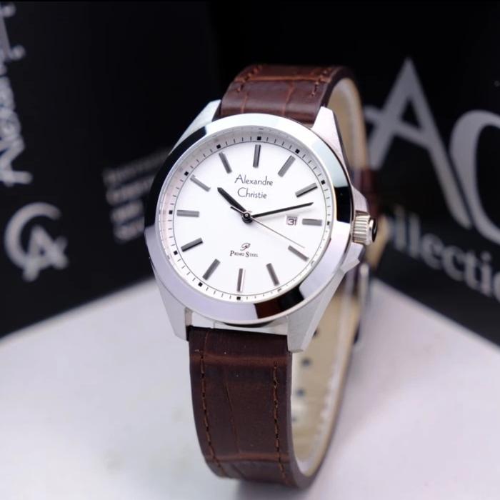 Gambar ORIGINAL GARANSI RESMI 1 TAHUN JAM TANGAN WANITA ALEXANDRE CHRISTIE ANALOG CEWEK KULIT STRAP ALEXANDER ALESANDER CRISTIE CHRISTY CRISTY PEREMPUAN AC1015 AC 1015 - no : 1 dari Alexander Cristie undefined 5 Tokopedia