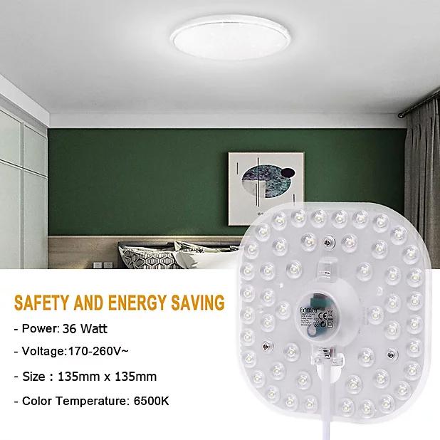 Gambar Lampu Led Modul / Modul Led Ceiling Lamp 36 watt White Color - 36 Watt dari Lampu Bagus undefined Tokopedia