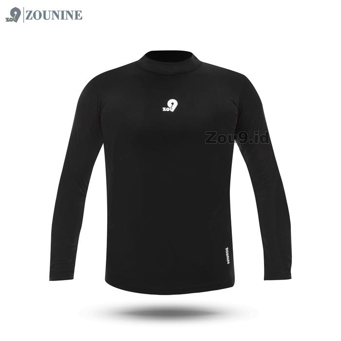 Gambar Baselayer Long Sleeve Kaos Manset Olahraga Pria Base Layer Gym Running Lengan Panjang - HT Hitam, S dari Zou9 Zounine undefined Tokopedia