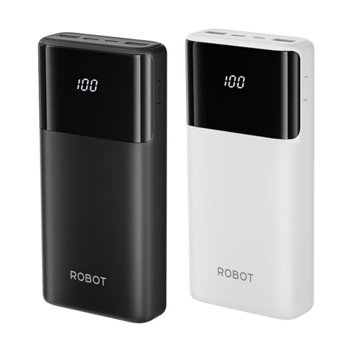 Gambar Robot RT22S Power Bank 20000 Mah Fast Charging 15W 2 Input 3 Output LED Display - RT22S 20000 MAH dari wirdhi shop store undefined Tokopedia