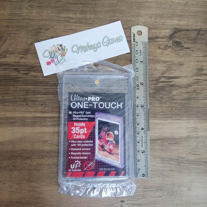 Gambar Ultra Pro UV ONE-TOUCH Magnetic Holder 23pt 35pt 55pt 75pt 100pt 130pt 180pt 200pt 260pt 360pt Thick 2.5x 3.5" TCG Sport Card Case - 35pt dari Mekuya Games undefined Tokopedia