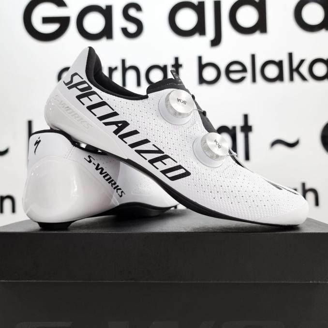 Gambar -Promo Terbaik- Sepatu Cleat Sepeda S-Works Torch Road Shoes - Team White -Exclusive- - 38 dari Onthell Store undefined Tokopedia