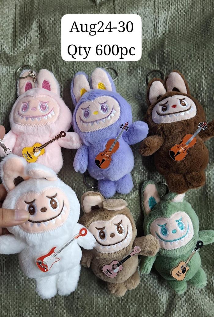 Gambar Gantungan Kunci Boneka Labubu The Monsters Macarone Keychain Viral - GITAR dari KULAK AN undefined Tokopedia