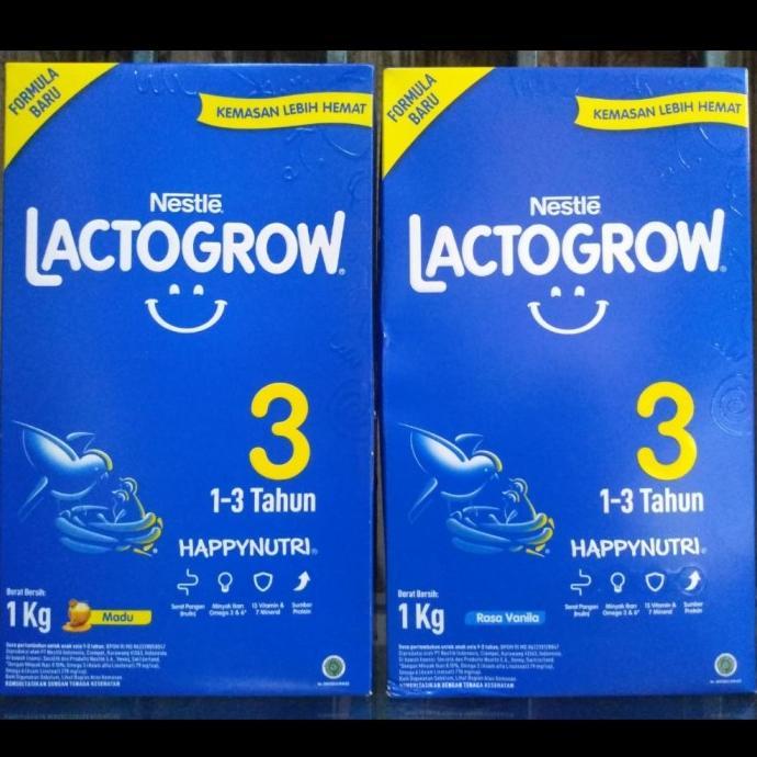 Gambar "READY" LACTOGROW TAHAP 3 DAN 4 1000GR - Lacto 4 Van dari daefara undefined 3 Tokopedia
