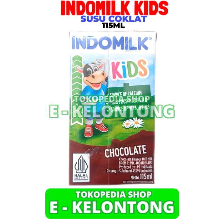 Gambar Susu Coklat Indomilk Kids 115 ML dari E - KELONTONG undefined Tokopedia