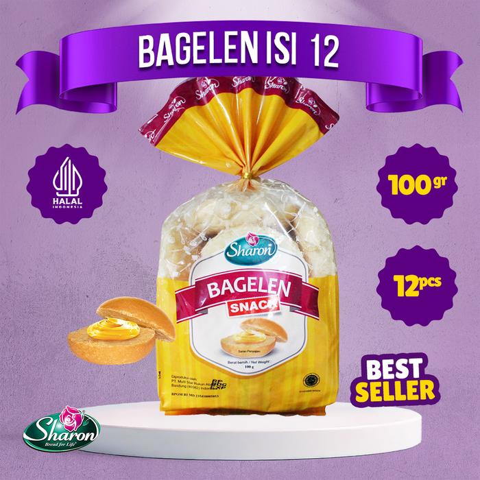 Gambar Roti Bagelen Kering Isi 12 Sharon Bakery 100GR dari Sharon Bakery Official undefined Tokopedia