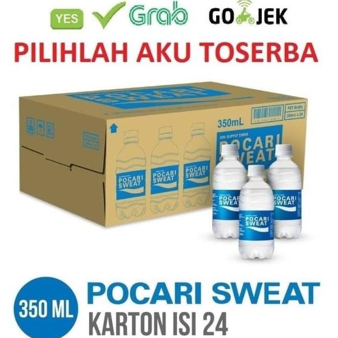 Gambar Pocari Sweat Pet 350 Ml - (1 Karton Isi 24 Botol) Terlaris dari shajj undefined Tokopedia