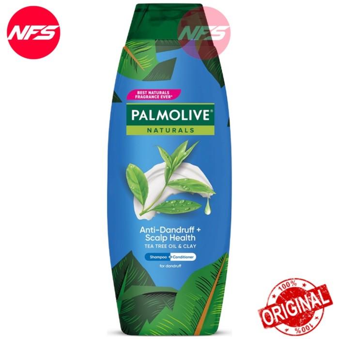 Gambar PALMOLIVE Naturals Shampoo&Conditioner 180 ml-Anti Dandruff/Intensive Moisture/Ultra Smooth-2 in 1 - DANDRUFF 180ML dari NFS Shop Tokopedia undefined Tokopedia