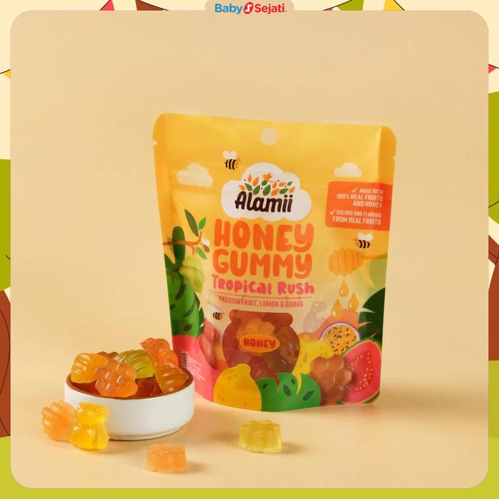 Gambar Alamii Honey Gummy - Cemilan Sehat Gummy Honey - Tropical Rush dari Baby Sejati Semarang undefined Tokopedia