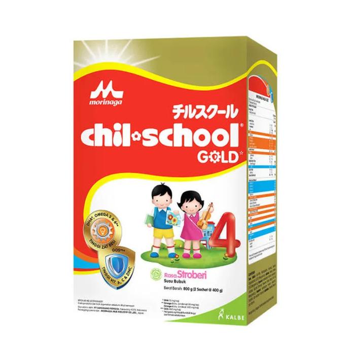 Gambar MORINAGA CHIL SCHOOL GOLD 800GR - STRAWBERRY dari HelloBabyMart undefined Tokopedia