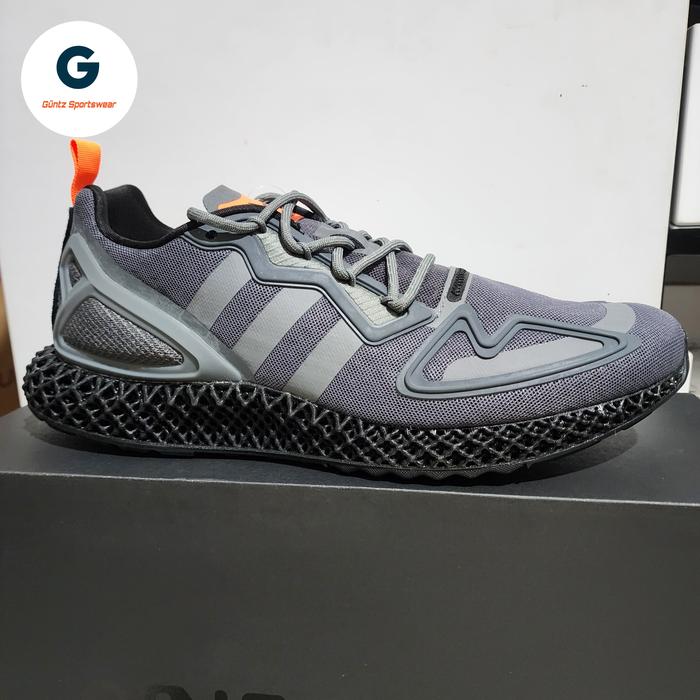 Jual Sepatu Adidas ZX 2K 4D Original BNIB 43 Grey/Black