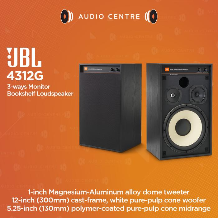 JBL 4312M COMPACT MONITOR 4312ミニチュア JBL MODEL 4312M Compact Monitor Speaker 3WAY Speaker System