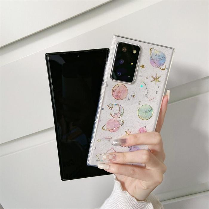 Gambar Case SAMSUNG A55 A35 5G A50 A50S A7 2018 A750 A9 2018 NOTE 10 PLUS S9 PLUS A02S A03S A03 A04E A04 A13 4G A23 A14 A15 A24 A25 A73 S23 FE Z FLIP 3 4 Glitter Bling Stars Moon Clear Planet Casing - STARMOON, A15 dari JURAGANJAYACASE undefined Tokopedia