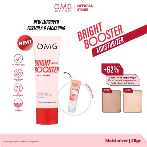 Gambar OMG Oh My Glow Peach Glowing Cream - Moisturizer cream wajah - cream 25gr dari Marketlaris undefined Tokopedia