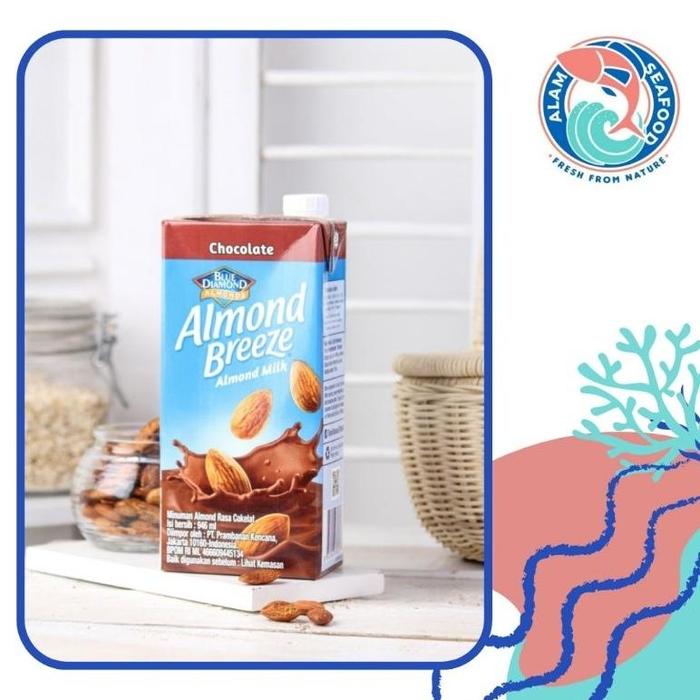 Gambar Blue Diamond Almond Breeze 946ml- Susu Non Dairy- Susu Almond - Chocolate 946ml dari Yuni Giplasinaz undefined Tokopedia