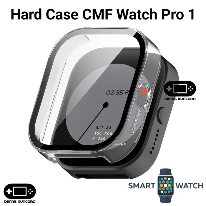 Jual Hard Case CMF Watch Pro bumper casing tempered glass anti