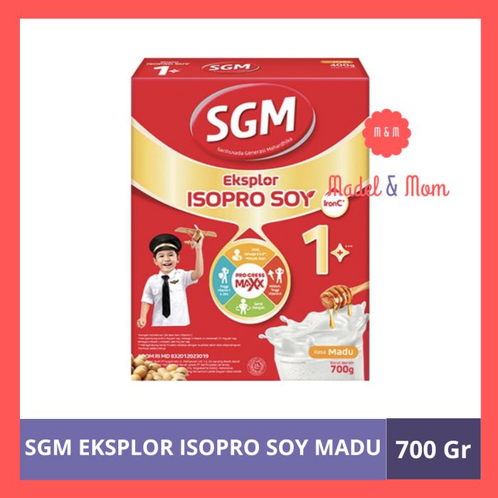 Gambar SGM EKSPLOR ISOPRO SOY 1+ VANILA / MADU 700 GR - MADU dari Meddie and Mom undefined Tokopedia