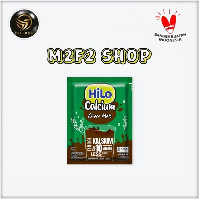 Gambar ready stock Susu HiLo Calcium Choco Malt | Serbuk Cokelat Sachet 14 gr (1 Renceng) murah dari ArangBriquet undefined Tokopedia