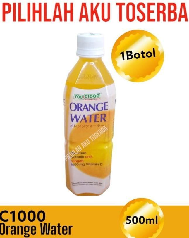 Gambar You C 1000 / You C1000 Orange Water 500 Ml - ( 1 Dus Isi 24 Botol ) Terlaris dari shajj undefined Tokopedia