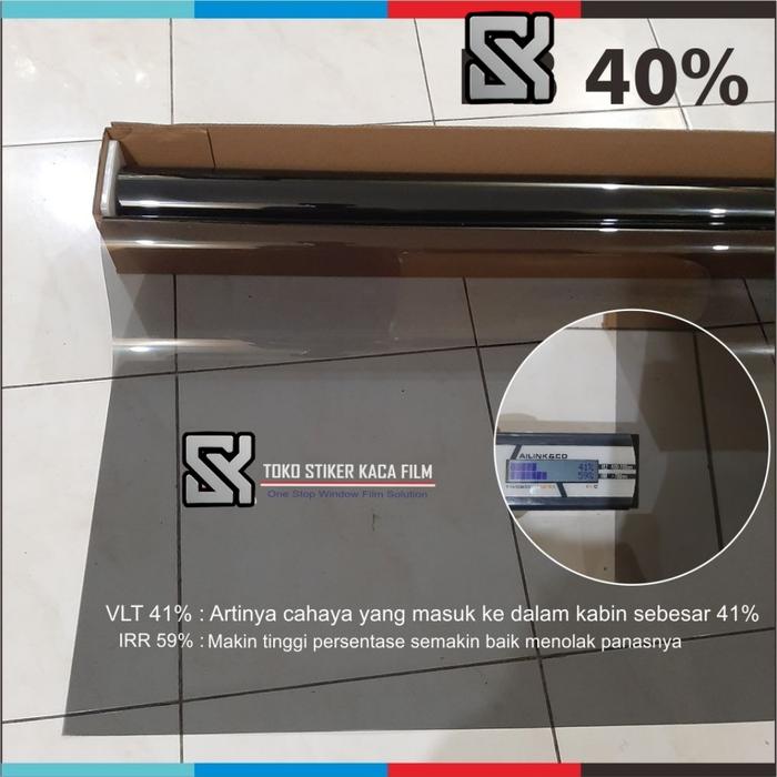 Gambar Stiker Kaca Film Cermin One Way Sticker Tidak Tembus Pandang Anti UV - hitam40% dari SAKA STICKER undefined Tokopedia