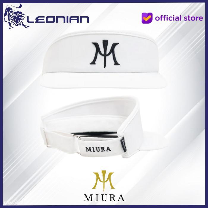Gambar Terbaru Miura M Logo Tour Visor - Topi Golf Best Seller - WHITE dari Yamato Store. undefined Tokopedia