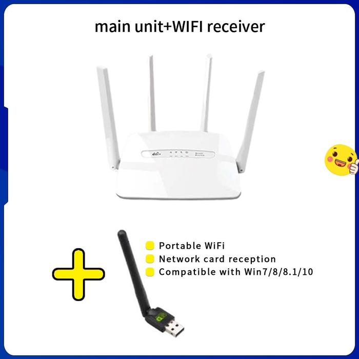 Gambar Lx600 Wifi Sim Card Modem Unlocked Modem Router Wi-Fi 4G Lte Cpe-L800 Smart H300 - H300 Enhanced dari BINA CENTER undefined Tokopedia