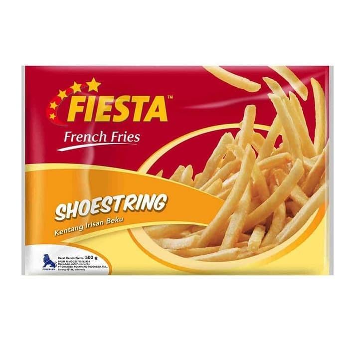 Gambar Fiesta Kentang Shoestring 500gr - 1Kg / 1000gr / Kentang Goreng / French Fries - 500gr dari Bentangfrozen undefined Tokopedia
