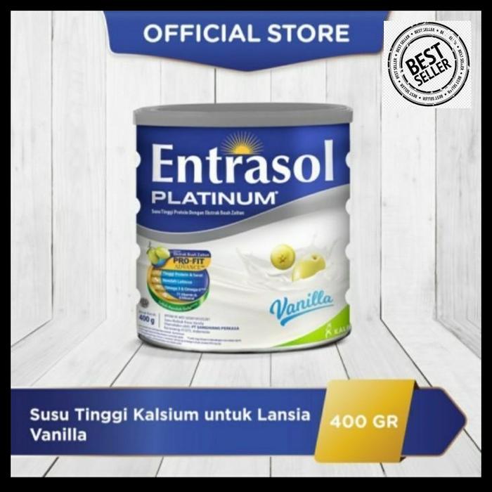 Gambar susu entrasol platinum vanila 400gr best quality - Vanila dari Fera cheese Foddie undefined Tokopedia