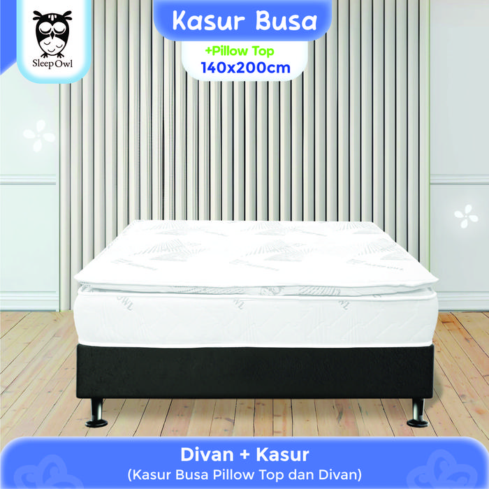 Gambar Dipan divan tanpa sandaran untuk springbed atau kasur (140x200) - 140 - ABU, SLEEP OWL P.STD dari Citra furniture undefined Tokopedia