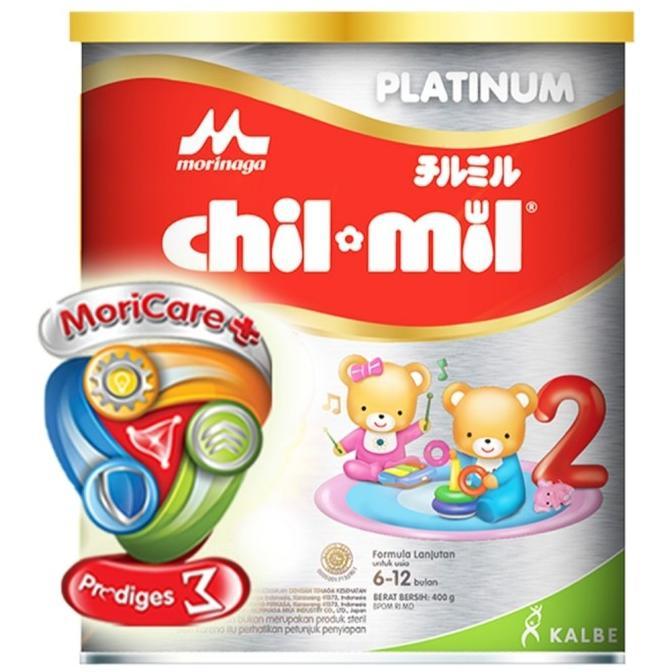 Gambar "READY" CHIL MIL PLATINUM MORINAGA SUSU ANAK 6-12 BULAN KEMASAN 400/800GR - 400gr dari RAMDANDADAN undefined Tokopedia