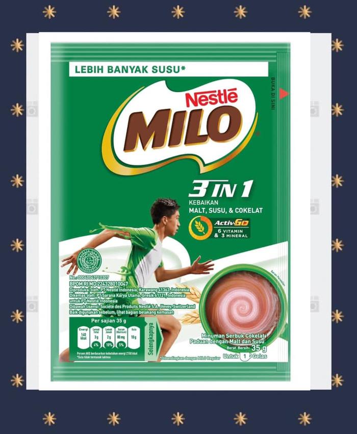 Gambar Minuman Susu Coklat Nestle Milo 3in1 sachet dari LomaLonceng undefined Tokopedia