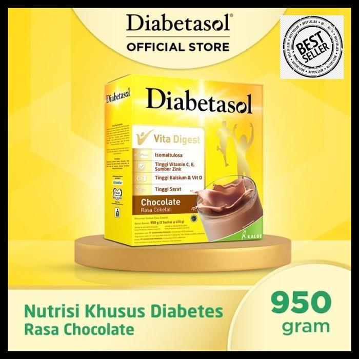 Gambar susu diabetasol 1000 gr / diabetasol 1000gr/diabetasol 1 kg/vanilla, coklat high quality - Coklat dari Fera cheese Foddie undefined Tokopedia