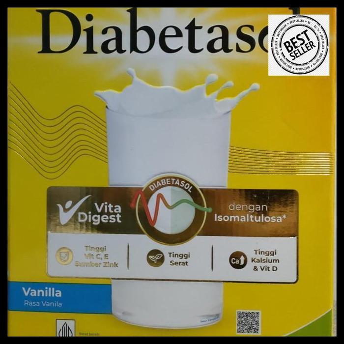 Gambar susu diabetasol susu nutrisi untuk diabetes kemasan 1000gr vanilla/coklat best quality - Vanila dari Fera cheese Foddie undefined Tokopedia
