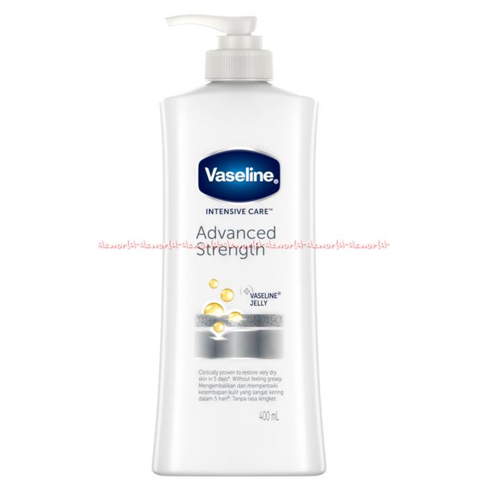 Gambar Vaseline Putih intensive care advance strenght Vaselline droppet 400ml dari dzworld undefined Tokopedia