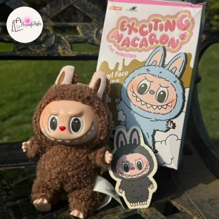 Labubu Exciting Macaron: Chestnut Cocoa Labubu The Monsters