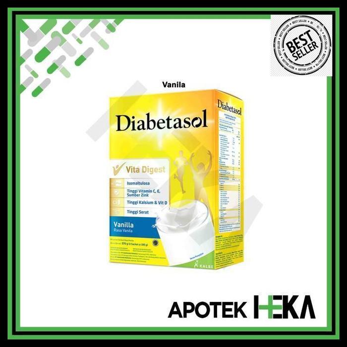 Gambar susu diabetasol 570 g - susu nutrisi khusus diabetes high quality - Vanila dari Fera cheese Foddie undefined Tokopedia