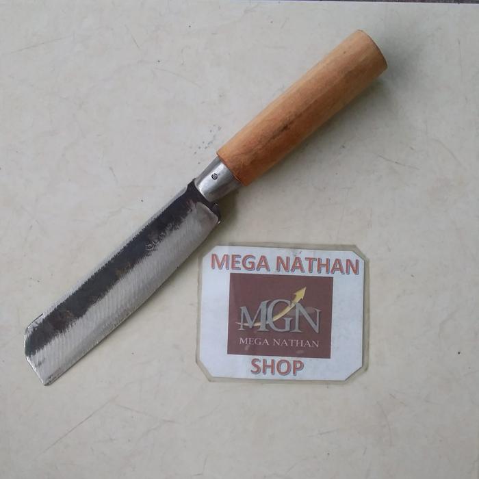 Gambar Pisau Dapur Tajam Dan Awet Gagang Kayu Murah - Papak Tanggung dari MEGA NATHAN undefined Tokopedia