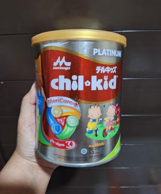 Gambar "READY" SUSU MORINAGA (RIJEK KEMASAN) CHILKID PLATINUM 800GR & 400GR // CHIL MIL P-HP // BMT PLATINUM - kid3 vanila 800 dari RAMDANDADAN undefined Tokopedia