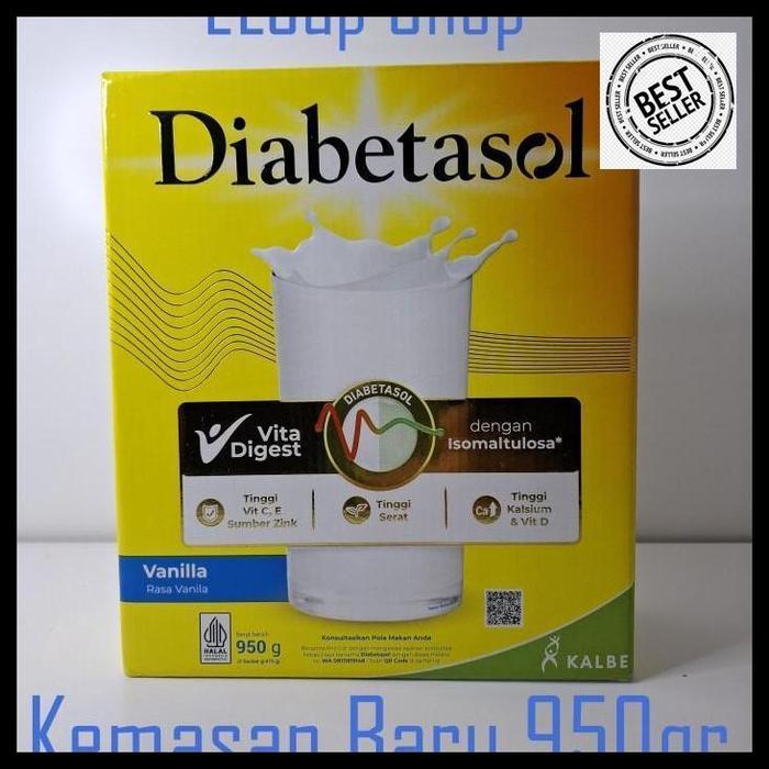 Gambar susu susu bubuk diabetes diabetasol kemasan 1000gr / 1kg best produk - Chocolate 950gr dari Fera cheese Foddie undefined Tokopedia