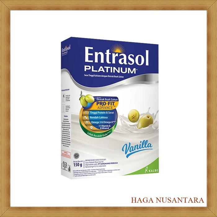 Gambar Entrasol Platinum Vanila Vanilla Box 200 gram dari Haga Nusantara undefined Tokopedia