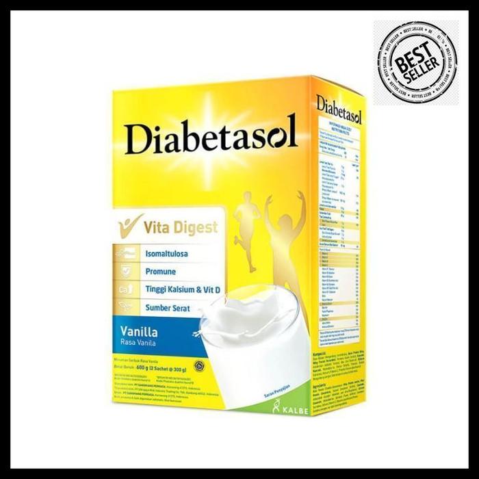 Gambar susu diabetasol cappucino / coklat / vanila 630gr best quality - DS VANILLA570G dari Fera cheese Foddie undefined Tokopedia