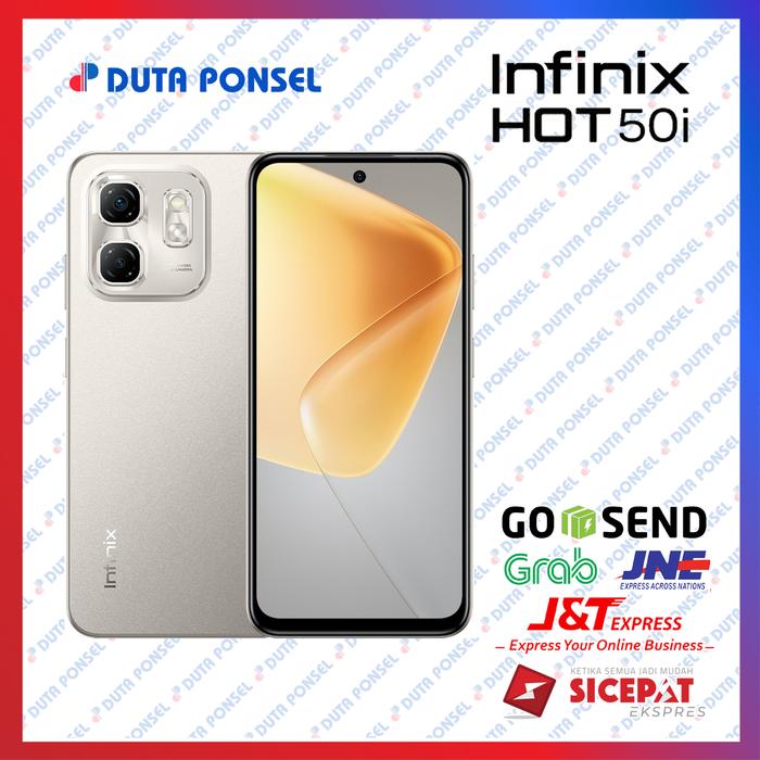 Gambar Infinix HOT 50i 6/128 GB Garansi Resmi   Indonesia - Titanium Grey dari Duta Ponsel Pekanbaru_NEW undefined Tokopedia