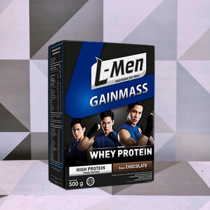 Gambar ~Harga Special~ L-Men Lmen Gain Mass 800 g - Suplemen Penambah Massa Otot Whey Protein 800gr Buruan Sebelum Kehabisan - Coklat 500gr dari Wuryan undefined Tokopedia