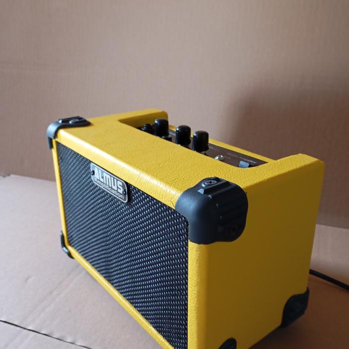 Gambar Amplifier Gitar ALMUS Yellow special edition mini - yellow dari Mubarok Jaya Shop1 undefined Tokopedia